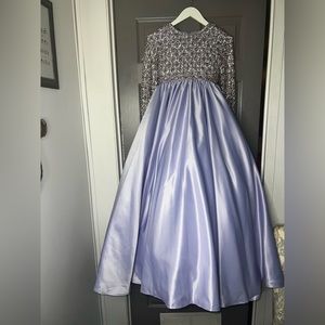 Lavender Dan dan Li’s pageant dress. Girls size 10.